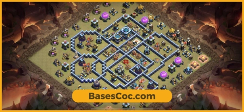 TH13 war Base