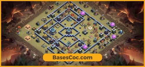 TH13 war Base