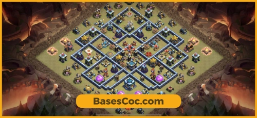 TH13 war Base