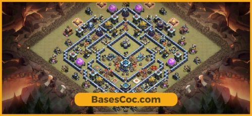 TH13 war Base