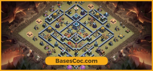 TH13 war Base