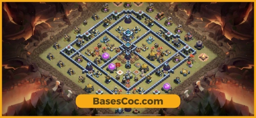 TH13 war Base