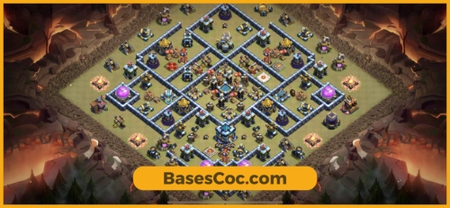 TH13 war Base