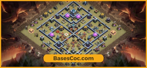 TH13 war Base
