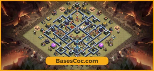 TH13 war Base