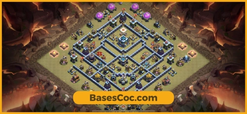 TH13 war Base