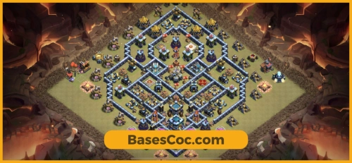 TH13 war Base