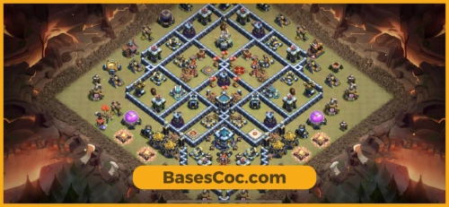 TH13 war Base