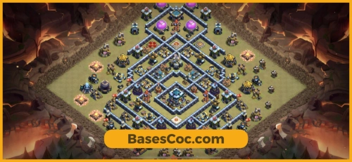 TH13 war Base