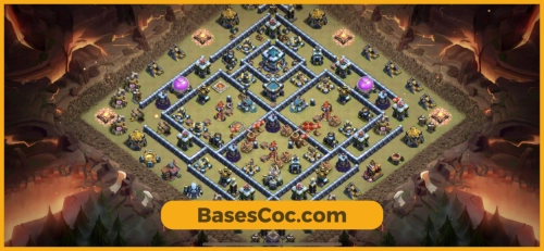 TH13 war Base