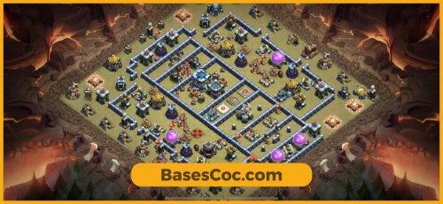 TH13 war Base