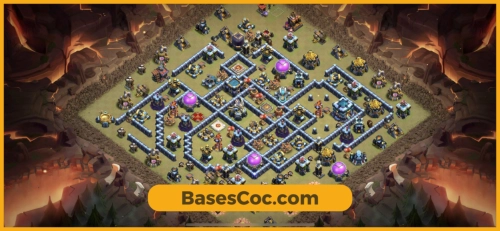 TH13 war Base