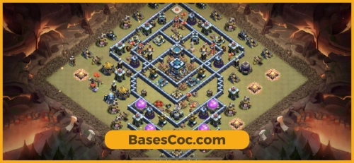 TH13 war Base