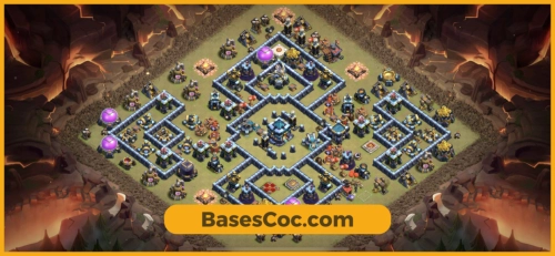 TH13 war Base
