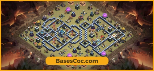 TH13 war Base
