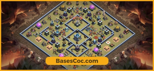 TH13 war Base