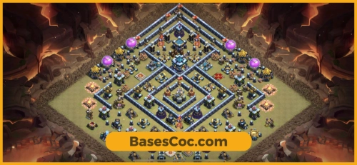 TH13 war Base