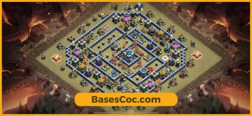TH13 war Base