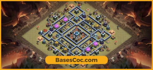 TH13 war Base