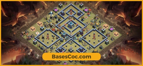 TH13 war Base