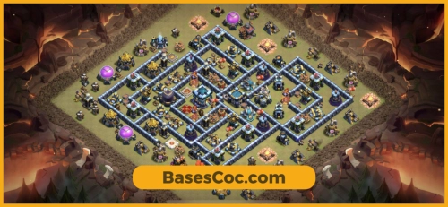 TH13 war Base