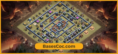 TH13 war Base
