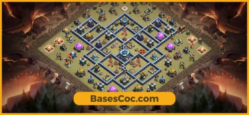 TH13 war Base