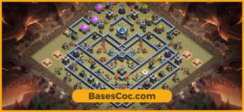TH13 war Base