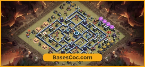 TH13 war Base