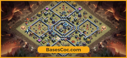 TH13 war Base