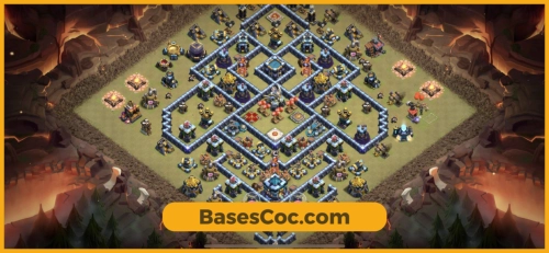 TH13 war Base