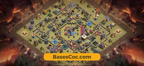 TH18 war Base