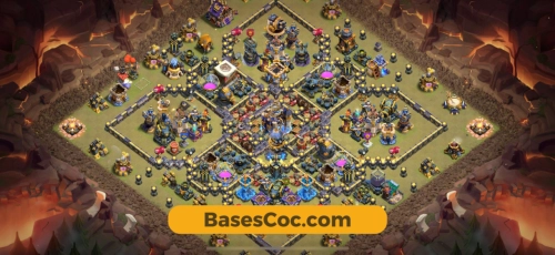 TH18 war Base