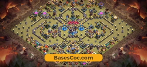 TH18 war Base