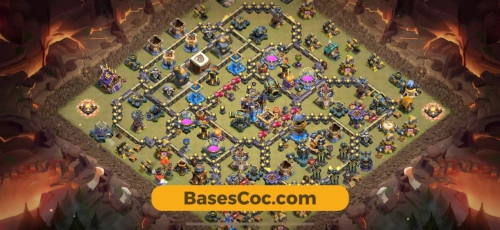 TH18 war Base