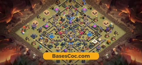 TH18 war Base