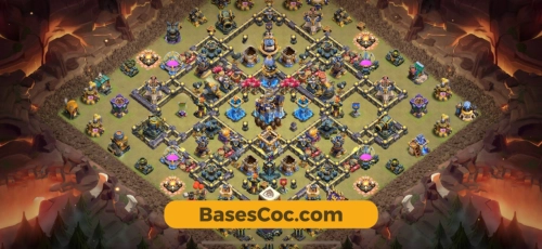 TH18 war Base