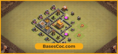 TH4 war Base