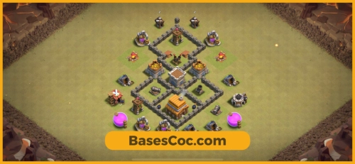 TH4 war Base
