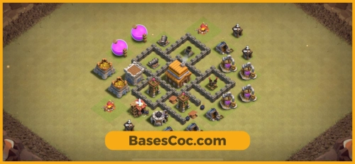 TH4 war Base