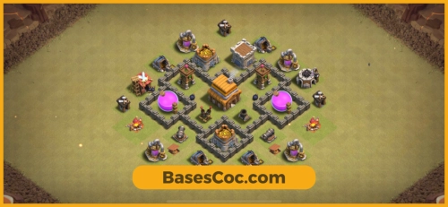 TH4 war Base