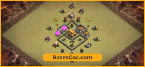 TH4 war Base