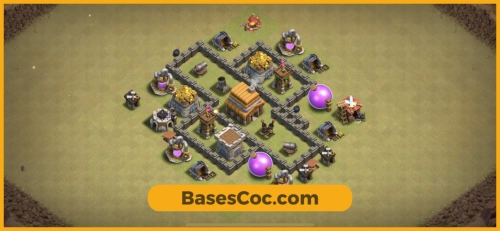 TH4 war Base