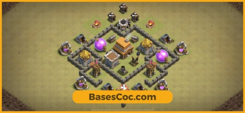 TH4 war Base