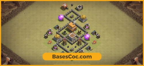 TH4 war Base