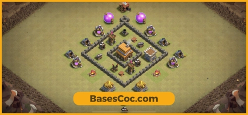TH4 war Base
