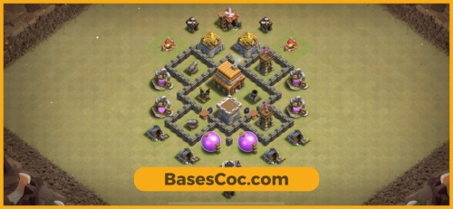 TH4 war Base
