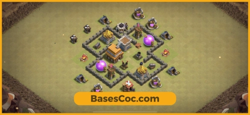 TH4 war Base