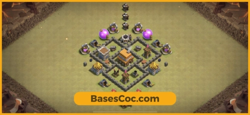 TH4 war Base