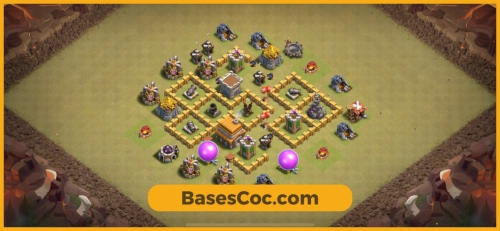 TH5 war Base